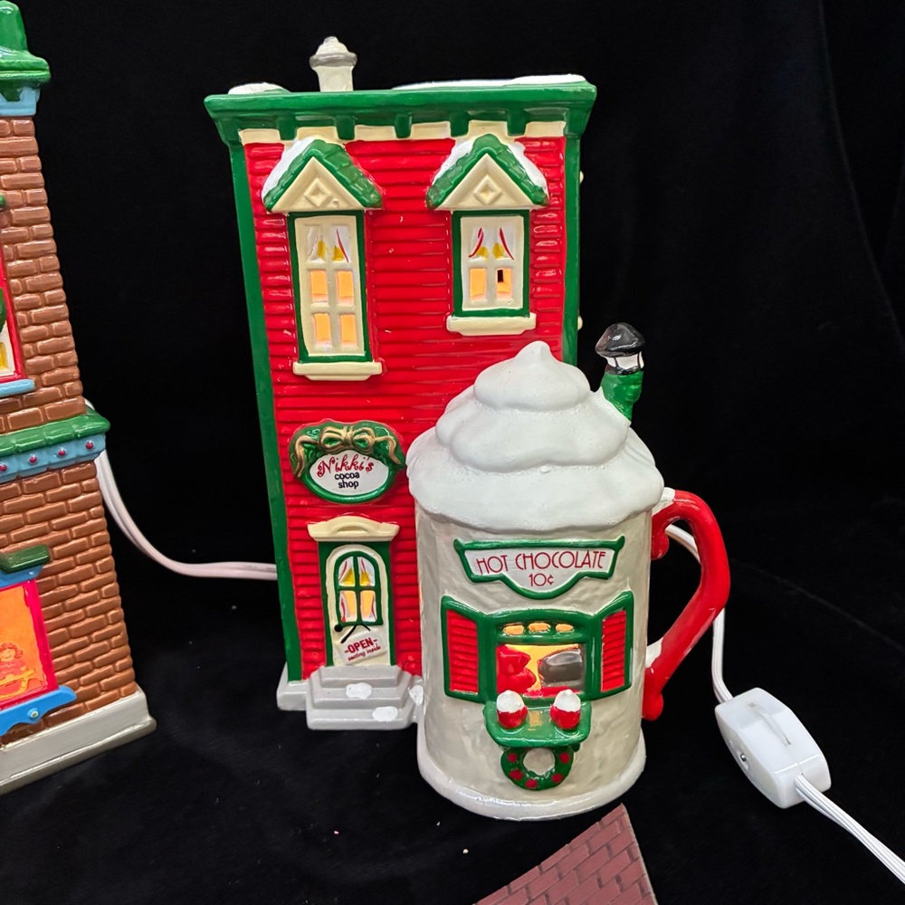 Department 56 Saturday Morning Downtown & The Whole Family Goes Shopping - Picture 9 of 16